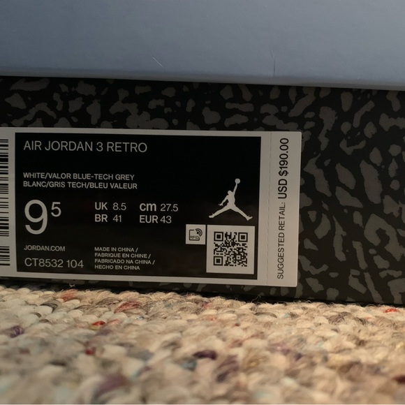 Jordan 3 “UNC” (2020) - Picture 7 of 7